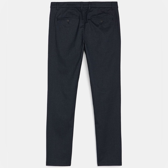 RW&CO Men’s Navy Blue Brushed Chino Pants Slim Fit Size 29x32 - Picture 2 of 5